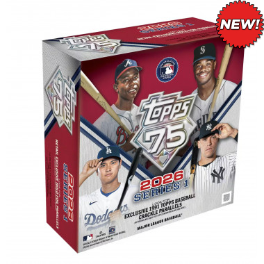 2026 Topps Series 1 Baseball Mega Box (Choose Team - 4-Box Break #1) Baseball